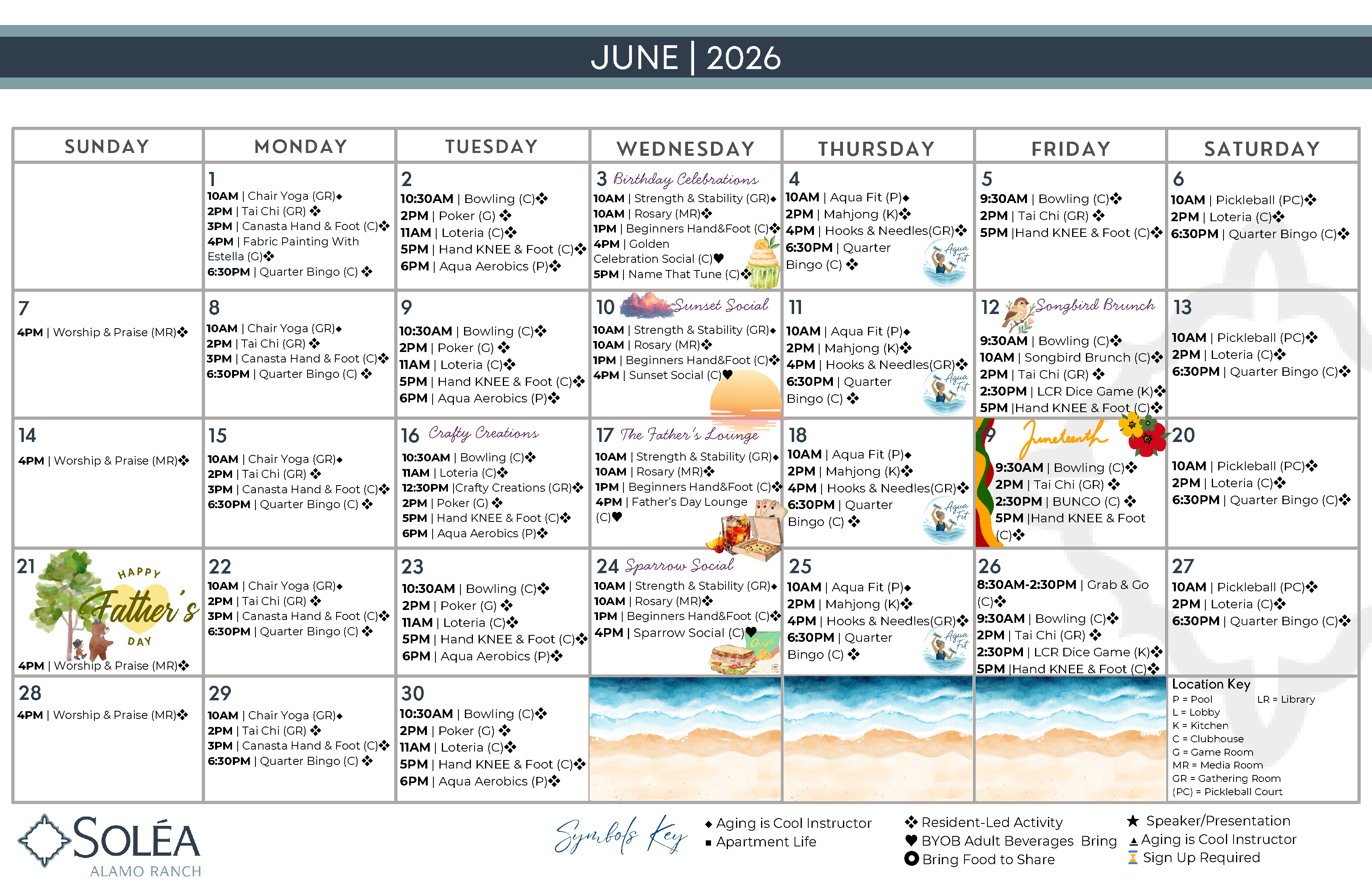 Resident Calendar